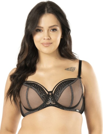 Бюстгальтер с мягкой чашкой Mefemi DESIRE M черный, Цвет: черный, Размеры: 80D, изображение 3