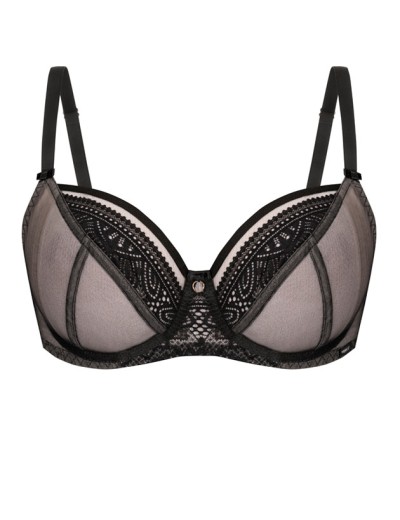 Бюстгальтер с мягкой чашкой Mefemi DESIRE M черный, Цвет: черный, Размеры: 80D, изображение 4