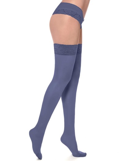 Чулки из лайкры Silca CA4121 CALZA NADY 70 den blu, Цвет: синий, Размеры: 2, изображение 2
