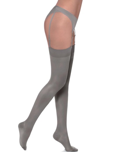 Чулки под пояс Silca CA4122 CALZA NADY 40 den fumo, Цвет: серый, Размеры: 2, изображение 2