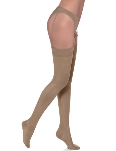 Чулки под пояс Silca CA4122 CALZA NADY 40 den visone, Цвет: коричневый, Размеры: 3, изображение 2