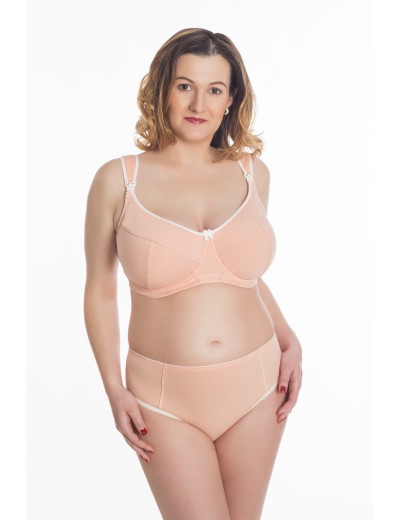 Трусики из хлопка Valmira 2929/C нектар персика в крапинку, Цвет: нектар персика в кра, Размеры: M, изображение 4