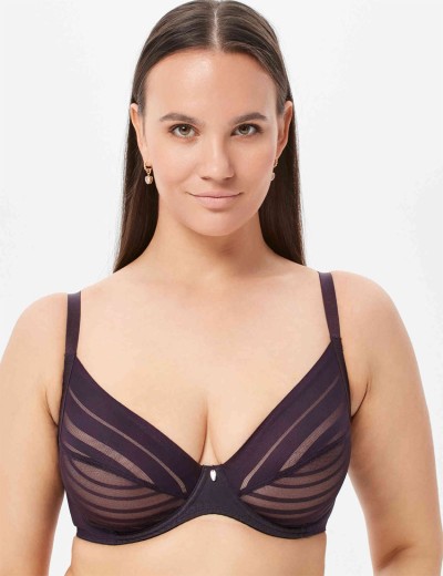 Бюстгальтер-минимайзер мягкий Milavitsa 127630 джем/нюд, Цвет: джем/нюд, Размеры: 75E, изображение 4