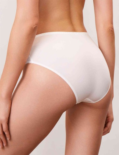 Трусики слипы Milavitsa 268040 приглушенно-белый, Цвет: приглушенно-белый, Размеры: M, изображение 2