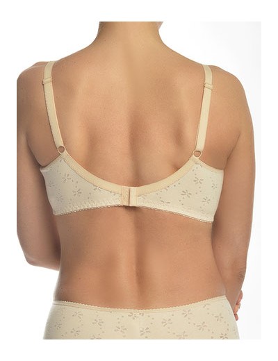 Бюстгальтер бескаркасный хлопковый Valmira 1103 бежевый, Цвет: бежевый, Размеры: 80D, изображение 2