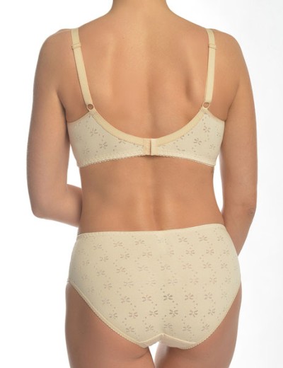 Трусы слипы хлопковые Valmira 2923 бежевый, Цвет: бежевый, Размеры: S, изображение 4