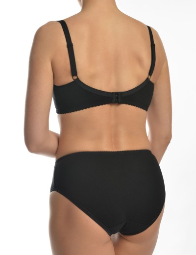 Бюстгальтер бескаркасный хлопковый Valmira 1103 черный, Цвет: черный, Размеры: 75D, изображение 7