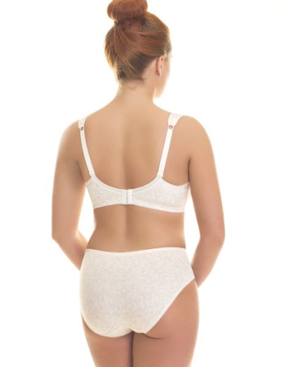 Хлопковый бюстгальтер для кормления Valmira 1131/C молоко с аметистом, Цвет: молоко с аметистом, Размеры: 75G, изображение 2