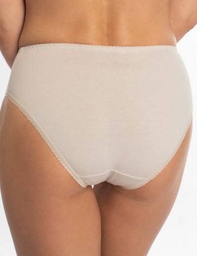 Трусы слипы хлопковые Valmira 2955/C золотистый пион, Цвет: золотистый пион, Размеры: M, изображение 2