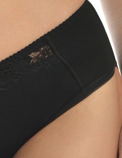 Трусы слипы хлопковые Valmira 2955/C черный, Цвет: черный, Размеры: M, изображение 3