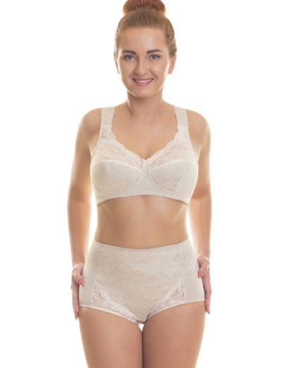 Льняные высокие слипы Valmira 2954/L, Цвет: лен, Размеры: L, изображение 3