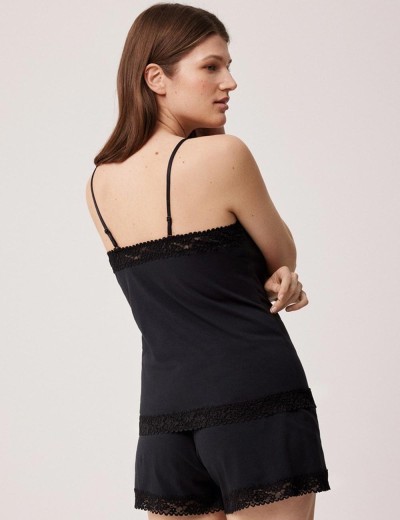 Женская пижама с шортами Ysabel Mora 10559 SET черный, Цвет: черный, Размеры: S, изображение 2