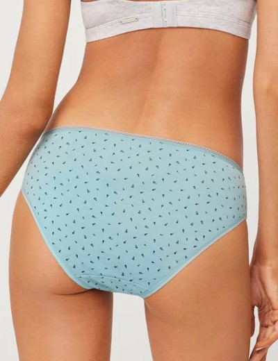 Хлопковые трусы слипы 2 шт Ysabel Mora 19515 INTIMATES, Цвет: темно-синий+голубой, Размеры: M, изображение 3