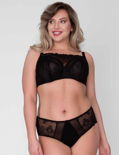 Бюстгальтер-топ мягкий Akcent A-111 M черный, Цвет: черный, Размеры: 65I, изображение 2