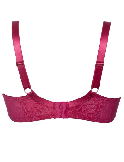 Кружевной бюстгальтер балконет Alles BEVERLY M фуксия, Цвет: фуксия, Размеры: 70I, изображение 10