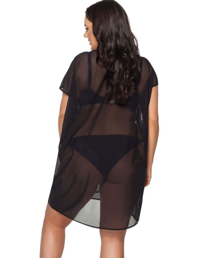 Платье пляжное Ava SP23 Black, Цвет: черный, Размеры: 2XL/3XL, изображение 3 Платье пляжное Ava SP23 Black, Цвет: черный, Размеры: 2XL/3XL, изображение 3