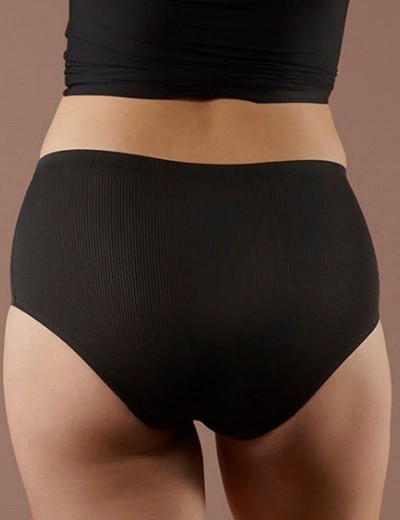 Бесшовные высокие слипы Julimex AVIA MAXI черный, Цвет: черный, Размеры: M, изображение 2 Бесшовные высокие слипы Julimex AVIA MAXI черный, Цвет: черный, Размеры: M, изображение 2