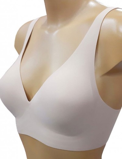 Бесшовный бюстгальтер без косточек Leilieve 6026 nudo, Цвет: nudo (телесный), Размеры: 70B, изображение 4