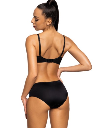 Бюстгальтер с мягкой чашкой MAT SADDIE M-3758-2 czarno-granatowy, Цвет: черный+синий, Размеры: 95E, изображение 6