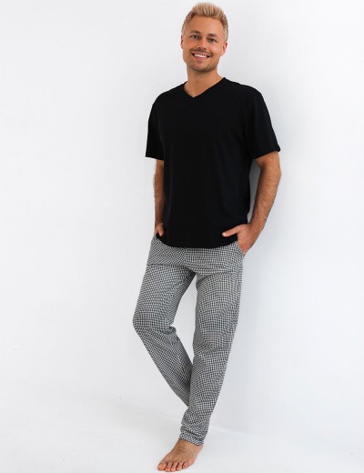 Мужская пижама Sensis PEDRO, Цвет: черный, Размеры: M, изображение 3