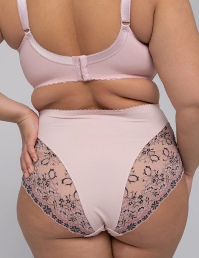 Бюстгальтер полумягкий с вышивкой Valmira 1109-1109/B лотос с графитом, Цвет: лотос с графитом, Размеры: 80H, изображение 4