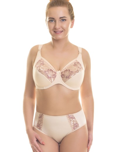 Бюстгальтер для кормления Valmira 1139 бежевый с розовым рубином, Цвет: бежевый с розовым ру, Размеры: 80H, изображение 6
