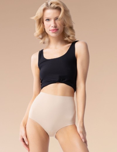 Очень высокие трусы слипы Julimex AMBER MAXI HIGH телесный, Цвет: телесный, Размеры: M, изображение 3