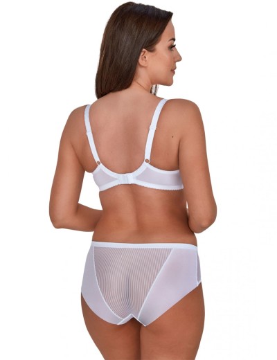 Бюстгальтер полумягкий Gaia 1058 SONIA PU белый, Цвет: белый, Размеры: 70F, изображение 7