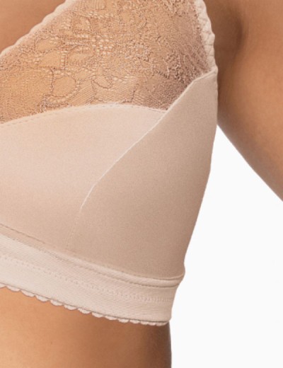 Бюстгальтер с застежкой спереди Gaia 1163 RACHELA M телесный, Цвет: телесный, Размеры: 90H, изображение 6