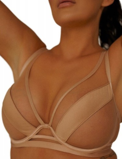 Бюстгальтер с мягкой чашкой Kinga LOU 932-SC миндаль, Цвет: миндаль, Размеры: 65D, изображение 5