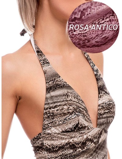 Слитный купальник рисунок Lormar SUEDE Sue831018 rosa antico, Цвет: rosa antico, Размеры: 70B, изображение 3