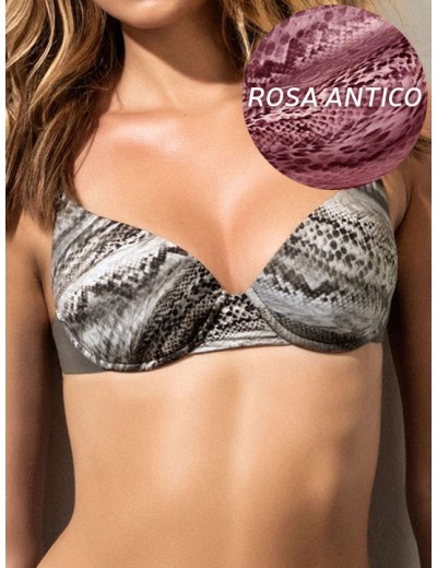 Раздельный купальник рисунок Lormar SUEDE Sue851307 rosa antico, Цвет: rosa antico, Размеры: 70D, изображение 2