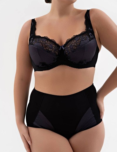 Бюстгальтер полумягкий Valmira 1109-1109/B антрацит, Цвет: антрацит, Размеры: 85С, изображение 5