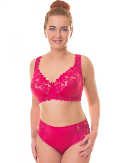 Бюстгальтер больших размеров Valmira 1113 фуксия, Цвет: фуксия, Размеры: 80H, изображение 4