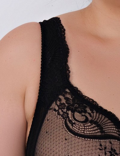 Бюстгальтер с мягкой чашкой Valmira 1112 черный с желтым, Цвет: черный с желтым, Размеры: 85F, изображение 4