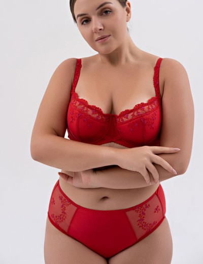 Бюстгальтер поролоновый Valmira 1137 красный с фуксией, Цвет: красный с фуксией, Размеры: 75D, изображение 5