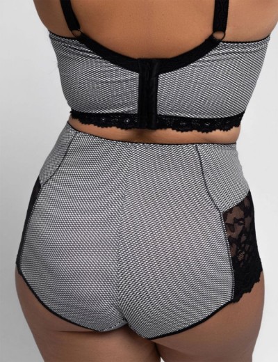 Трусы макси хлопковые Valmira 2916/G гусиные лапки, Цвет: гусиные лапки, Размеры: M, изображение 2