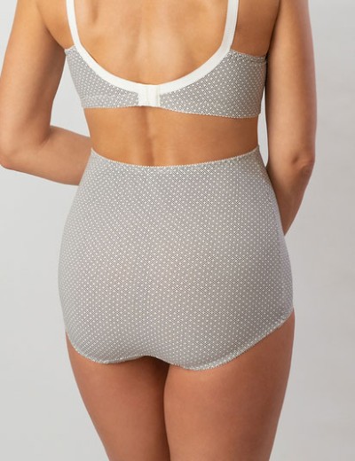 Трусы макси хлопковые Valmira 2930/G молочная графика, Цвет: молочная графика, Размеры: M, изображение 2