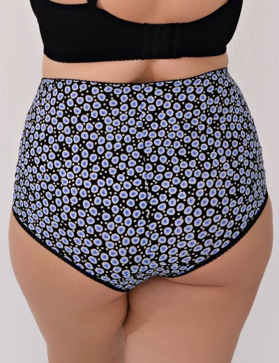 Трусы макси Valmira 2959/M черный с синим, Цвет: черный с синим, Размеры: M, изображение 2