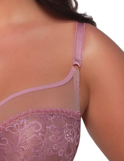 Бюстгальтер мягкий Ava CRYSTAL 1396 M lily, Цвет: сиреневый, Размеры: 95C, изображение 5