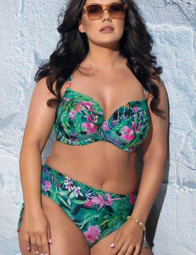 Верх купальника поролоновый Ava PARADISE SK205 U, Цвет: бирюза, Размеры: 90C, изображение 3