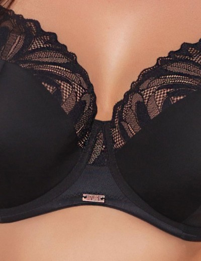 Бюстгальтер полумягкий Ava YASEMIN 2105 PU черный, Цвет: черный, Размеры: 75I, изображение 4