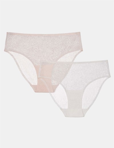 Набор женских трусиков 2 шт Esotiq PARESH 41500 песочный+молочный, Цвет: песочный+молочный, Размеры: M, изображение 2