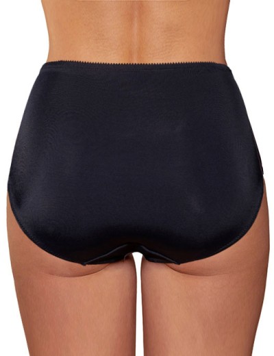 Трусы слипы комфорт Fluide DIVINE 2045 черный/миндаль, Цвет: черный/миндаль, Размеры: M, изображение 2