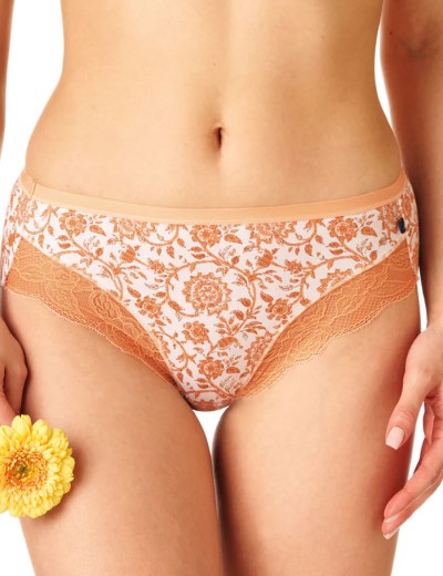 Набор трусов слипов Key LPC 171 (2 шт), Цвет: бежевый+оранжевый, Размеры: S, изображение 2