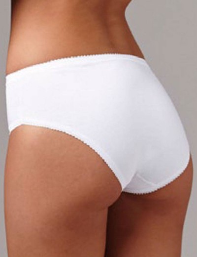 Трусы слипы Lovely Girl 8221 bianco, Цвет: bianco (белый), Размеры: 3XL, изображение 2