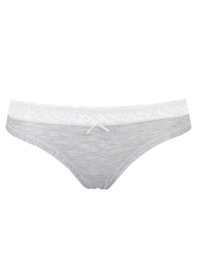 Трусы бразилиана Lovely Girl 8308 grigio/melange, Цвет: grigio/melange (серы, Размеры: S, изображение 3