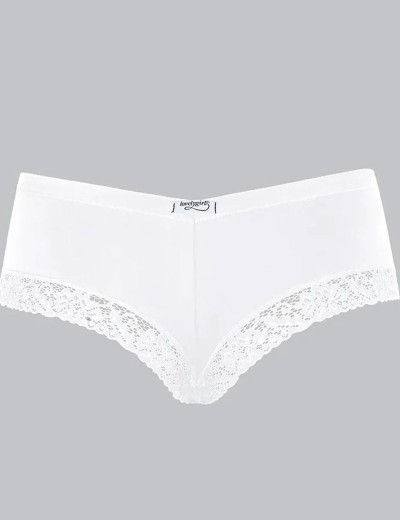Трусы шортики Lovely Girl 8310 bianco, Цвет: bianco (белый), Размеры: XL, изображение 3