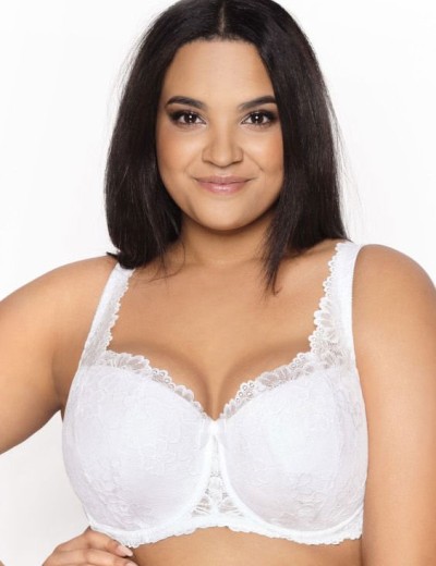 Бюстгальтер балконет тюльпан MAT CARMELA 053-22 белый, Цвет: белый, Размеры: 65D, изображение 4