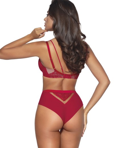 Бюстгальтер полупоролон Novika HARPER N02 PU крансый, Цвет: красный, Размеры: 80F, изображение 6